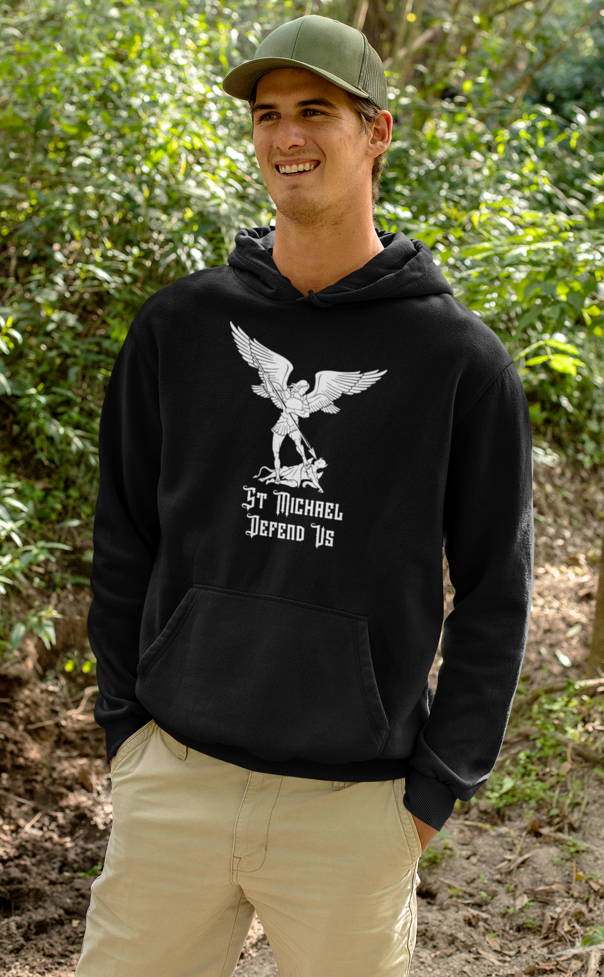 The Saint Michael - Defend Us - Hoodie