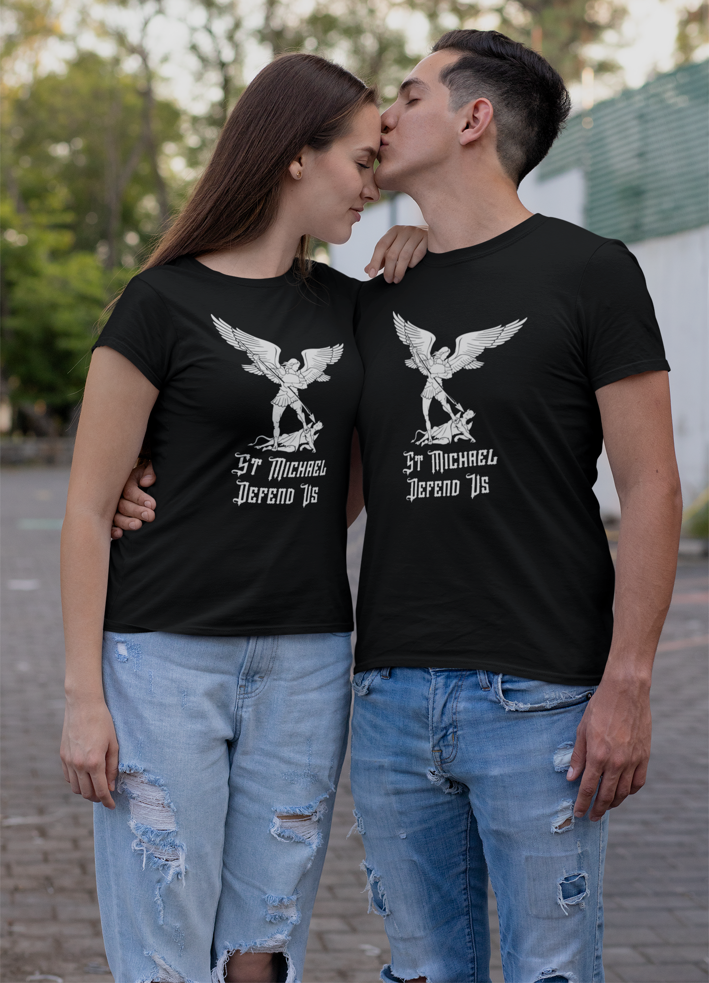 The St Michael - Defend Us - Shirt