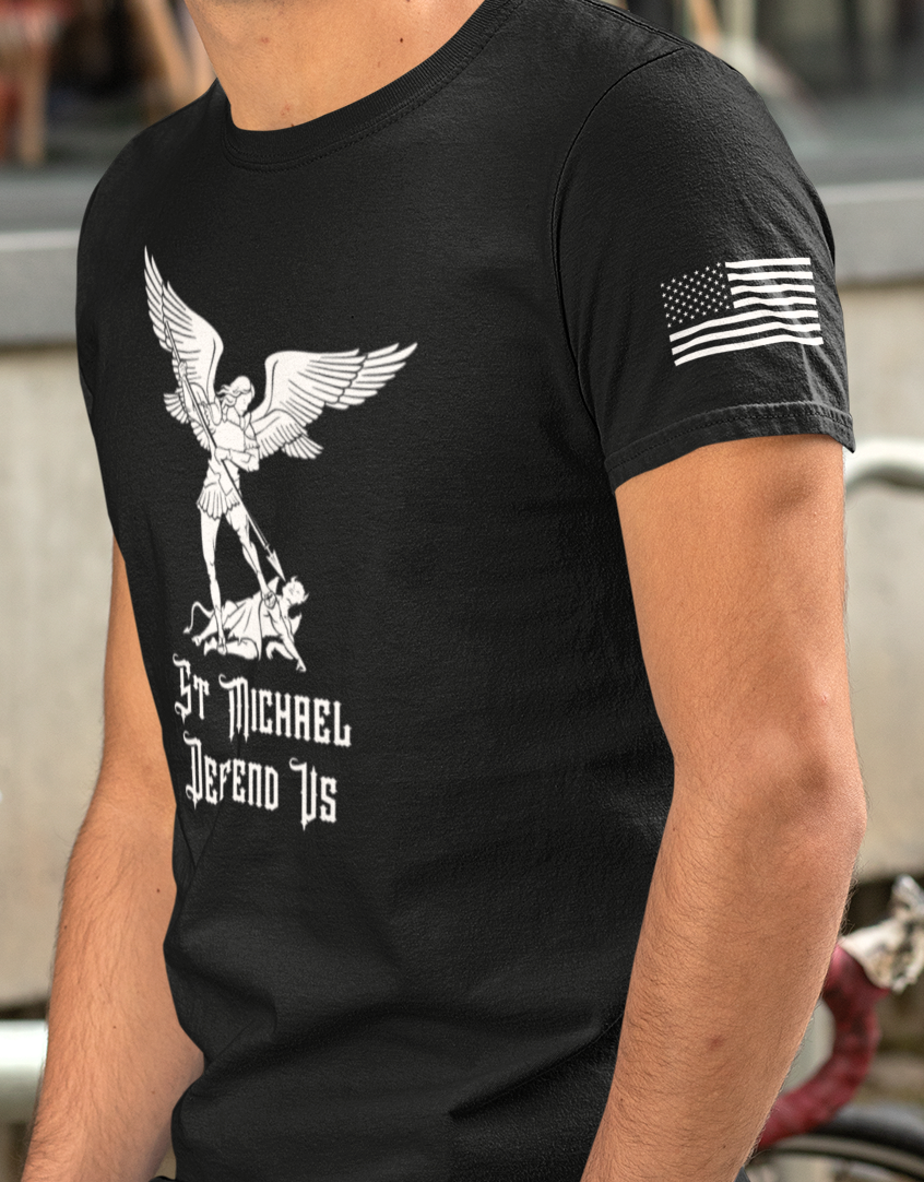 The St Michael - Defend Us - Shirt