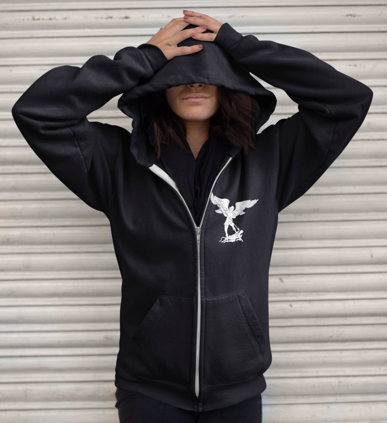 The St Michael Zippered Hoodie